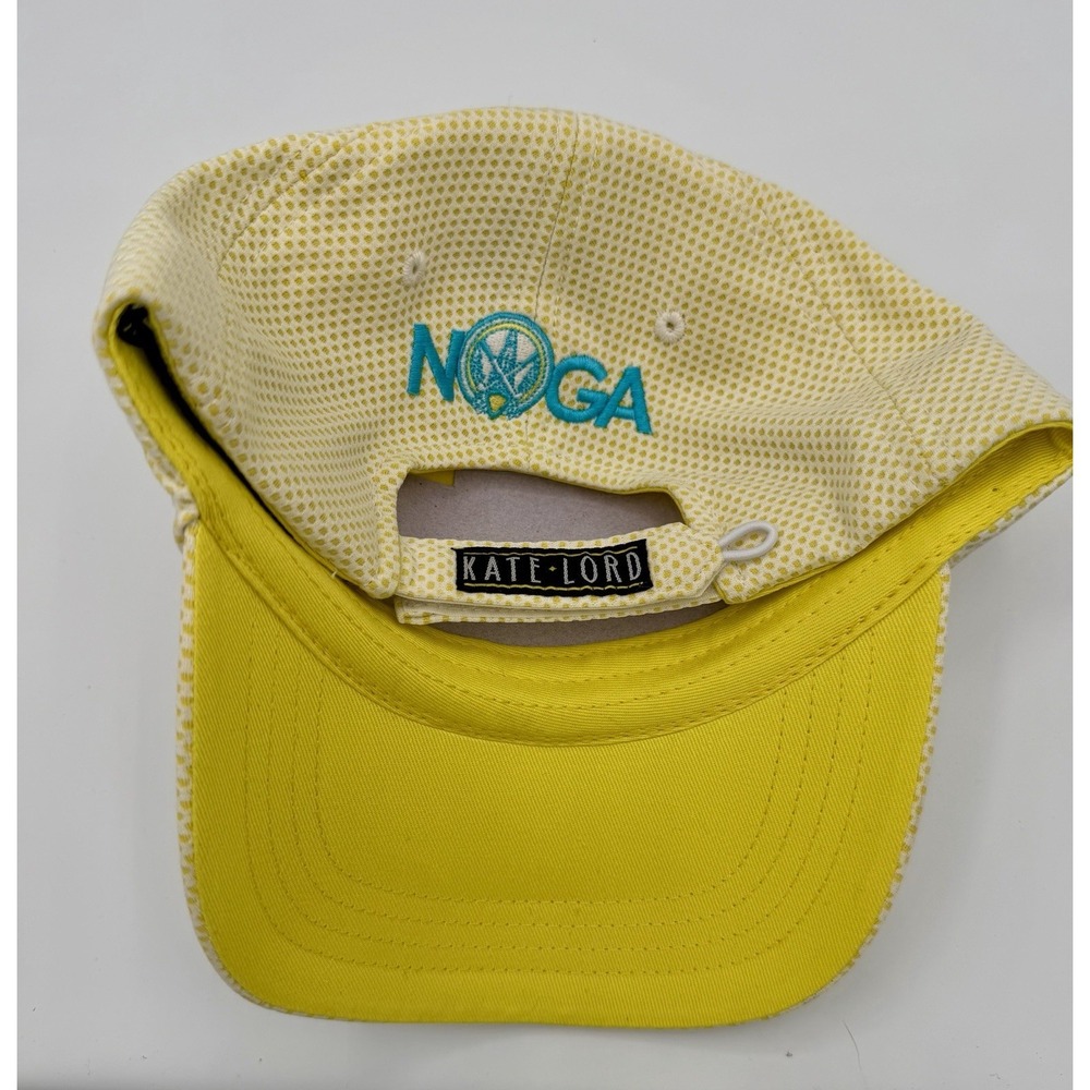 Kate Lord Ladies Cut Yellow Golf Hat Ohio Girls Golf Foundation New With Tags - Picture 6 of 7